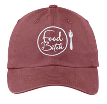 Load image into Gallery viewer, Food Bitch Garment Washed Cap
